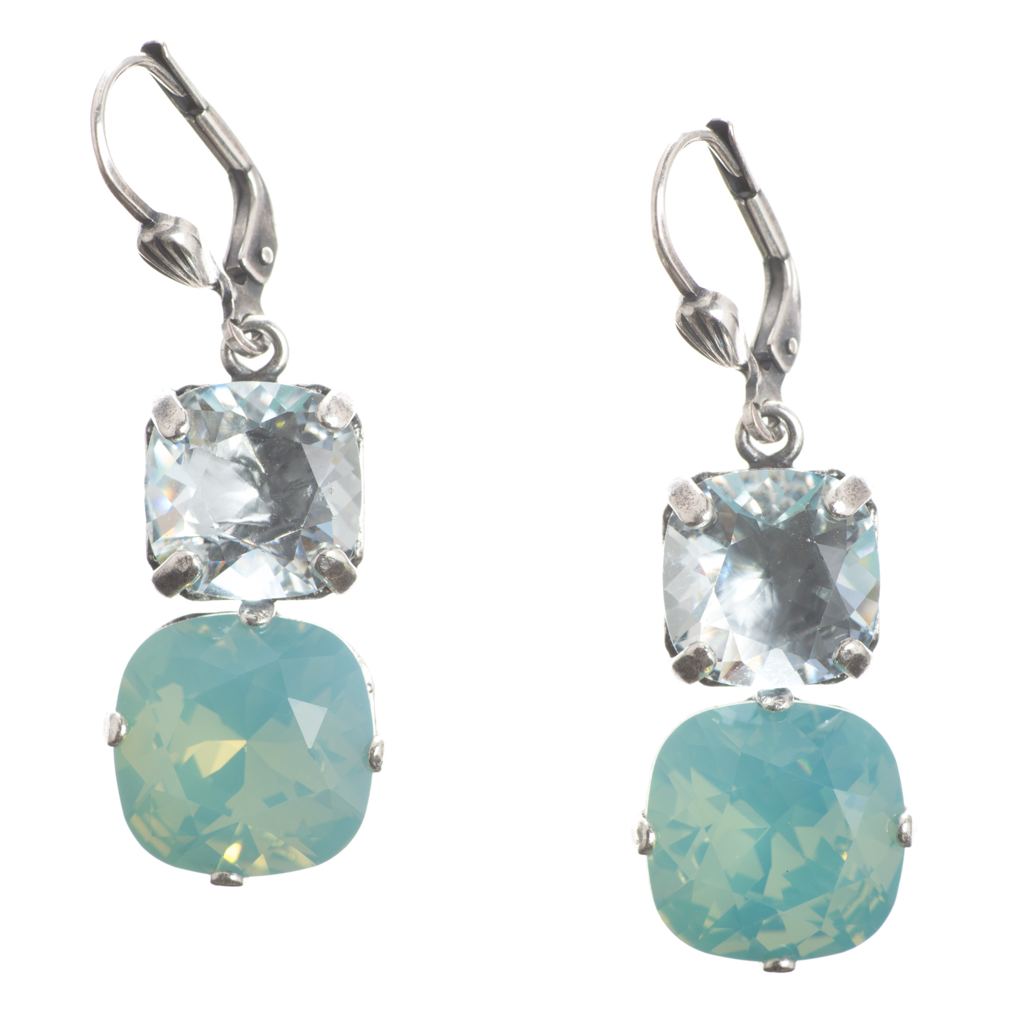 catherine-popesco-large-medium-stone-crystal-combo-earrings-pacific-opal-ice-in-silver-LV-6503-PO-ICE